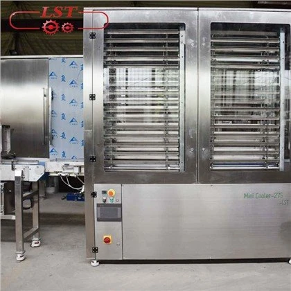 Chocolade verticale koeler